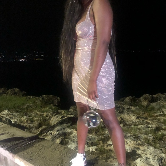 Silver HouseofCB Dress - Picture 2 of 5